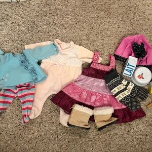 14 inch Baby Doll Clothing and Accessories Lot